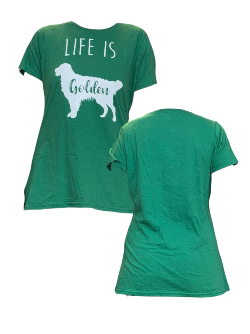 Life Is Golden Golden Retriever Shirt